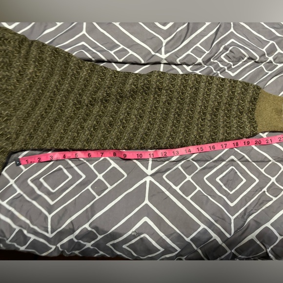 Vintage Made In USA Northern Isles Grandpa Sweater Tan Brown Men's Size Large - Picture 11 of 11